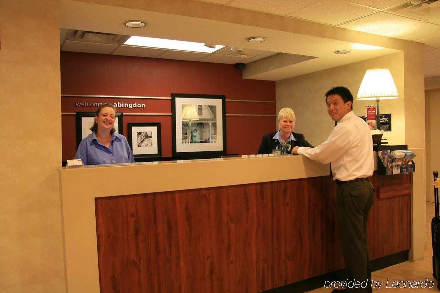 Hampton Inn Abingdon Interior foto